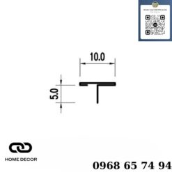 Chỉ inox T 1cm, S-T105