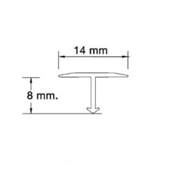 Chỉ nhôm T 1.5cm, CVAC147