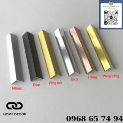 Nẹp V Nhôm 2cm – Nẹp Nhôm Chữ V 20mm – V Nhôm 20×20 – Nẹp Nhôm V20 Màu Vàng