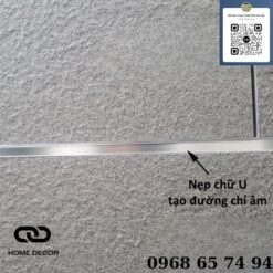 Nẹp Nhôm Chữ U 20mm – U Nhôm 20×20 – Nẹp Nhôm U20