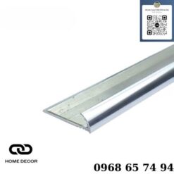 Nẹp nhôm ốp góc tròn ATR060, màu inox