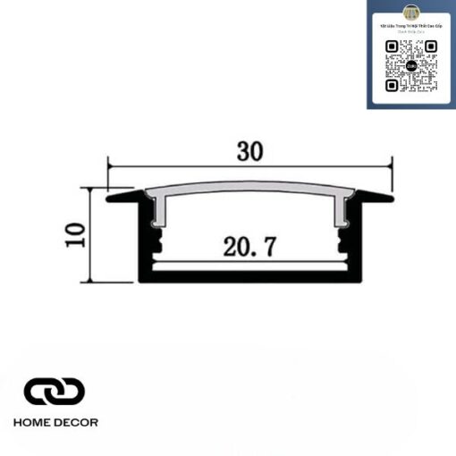 Đèn led thanh nhôm G-3010