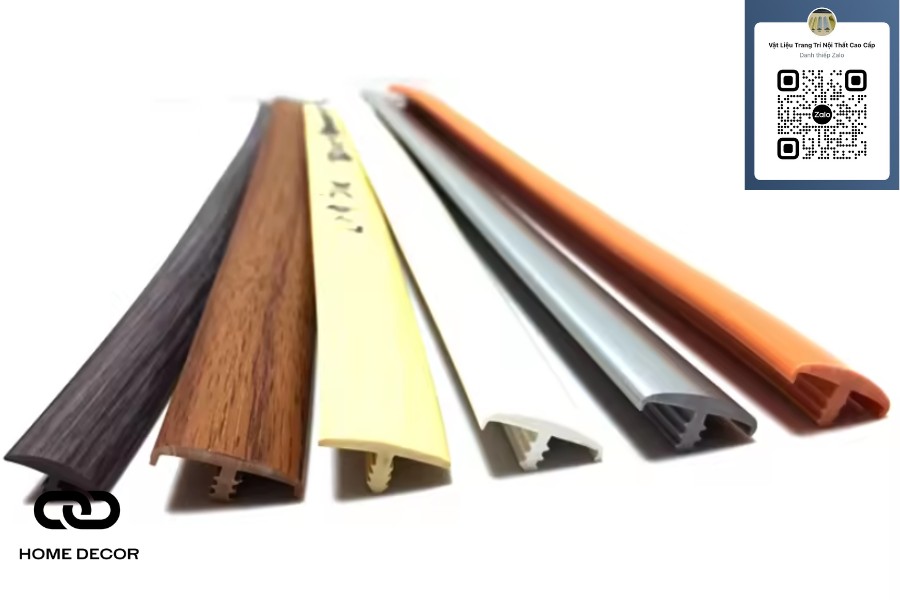 Các Loại Nẹp Nhựa Trang Trí PVC