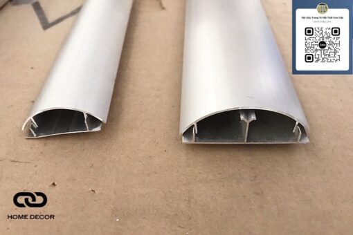 Nẹp Dây Điện Góc Tường - Nẹp nhôm luồn dây điện