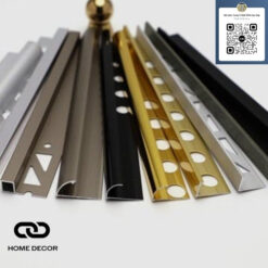 Nẹp Nhôm Ốp Gạch Cao Cấp Bền Đẹp, Đa Ứng Dụng, Giá Đại Lý