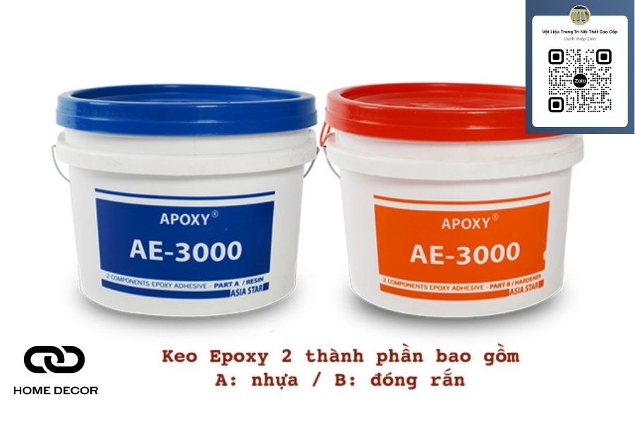 Keo Dán Epoxy 2 Thành Phần (Keo AB)
