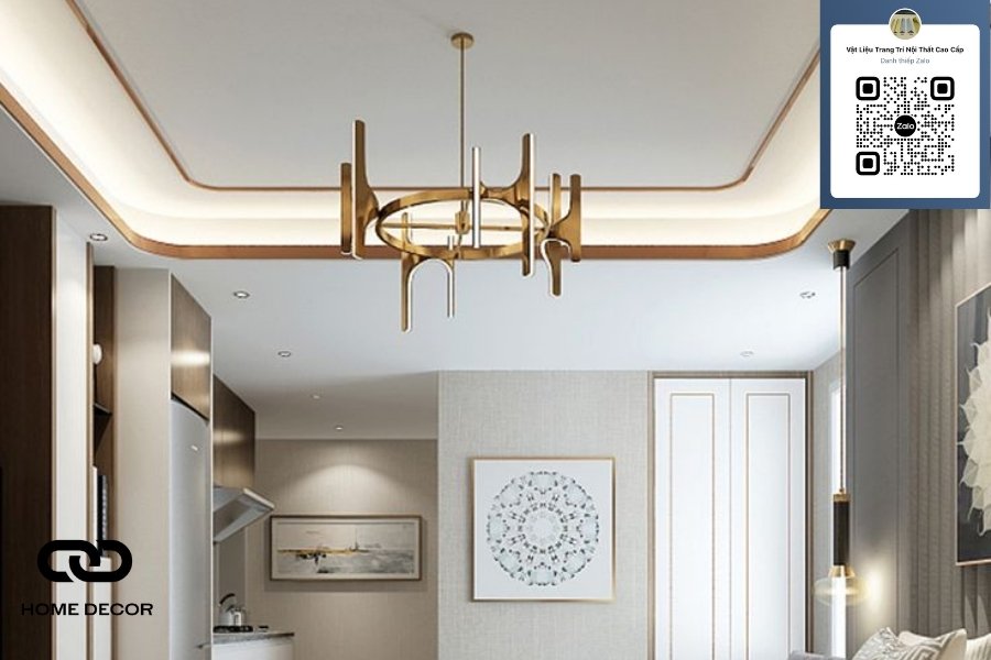 Nẹp Inox cho trần nhà